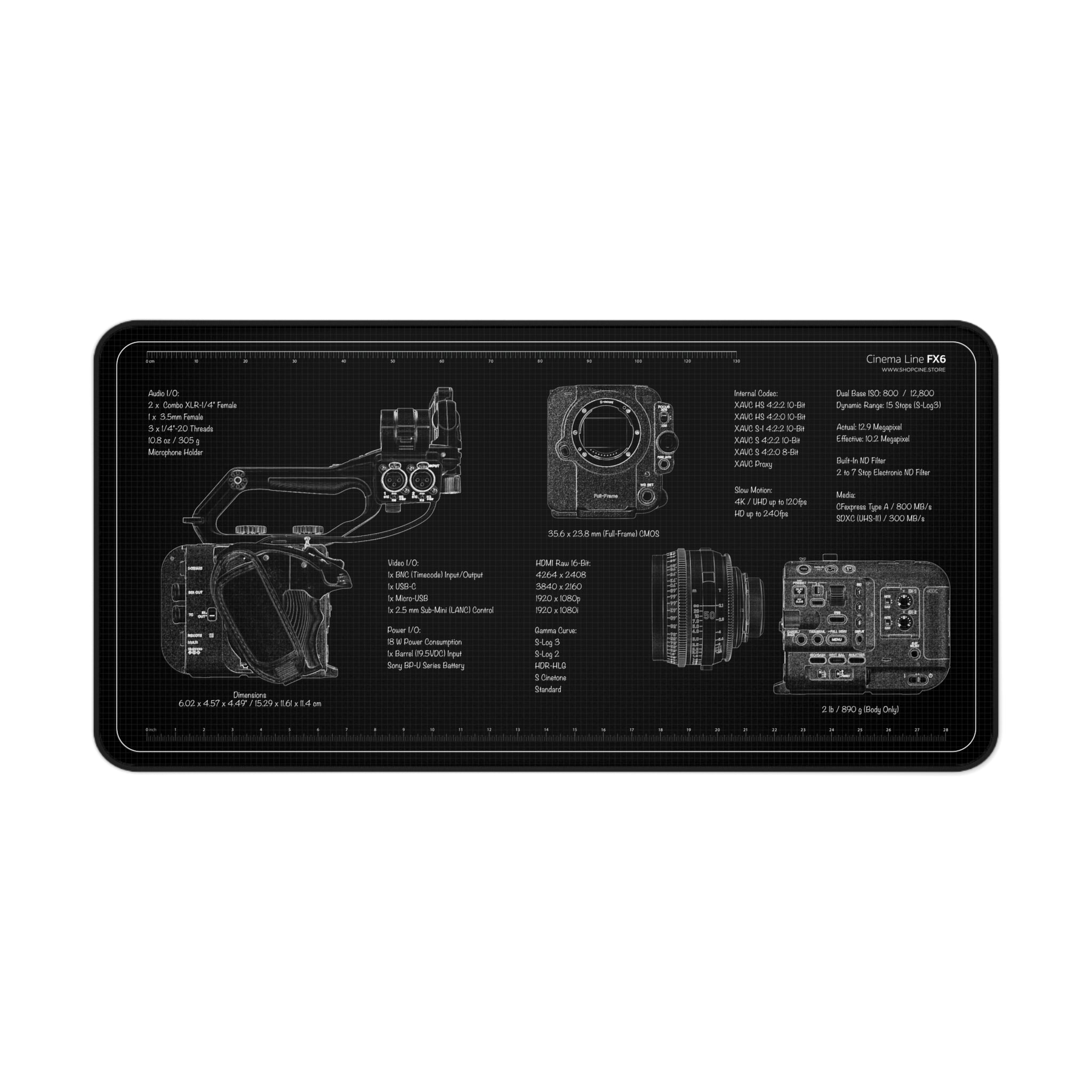 Cinema Line FX6 | Blackout Camera Mat