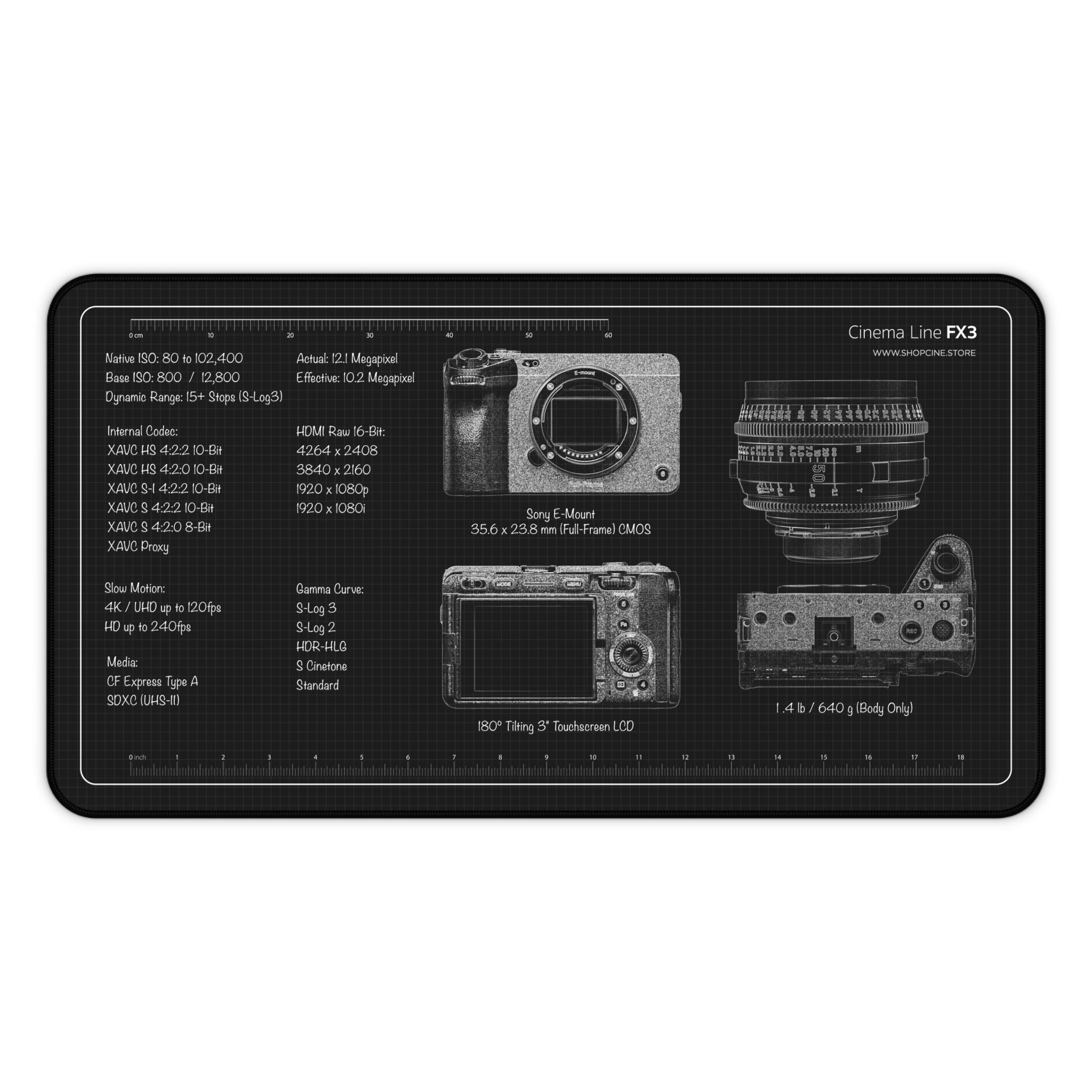 Cinema Line FX3 | Blackout Camera Mat