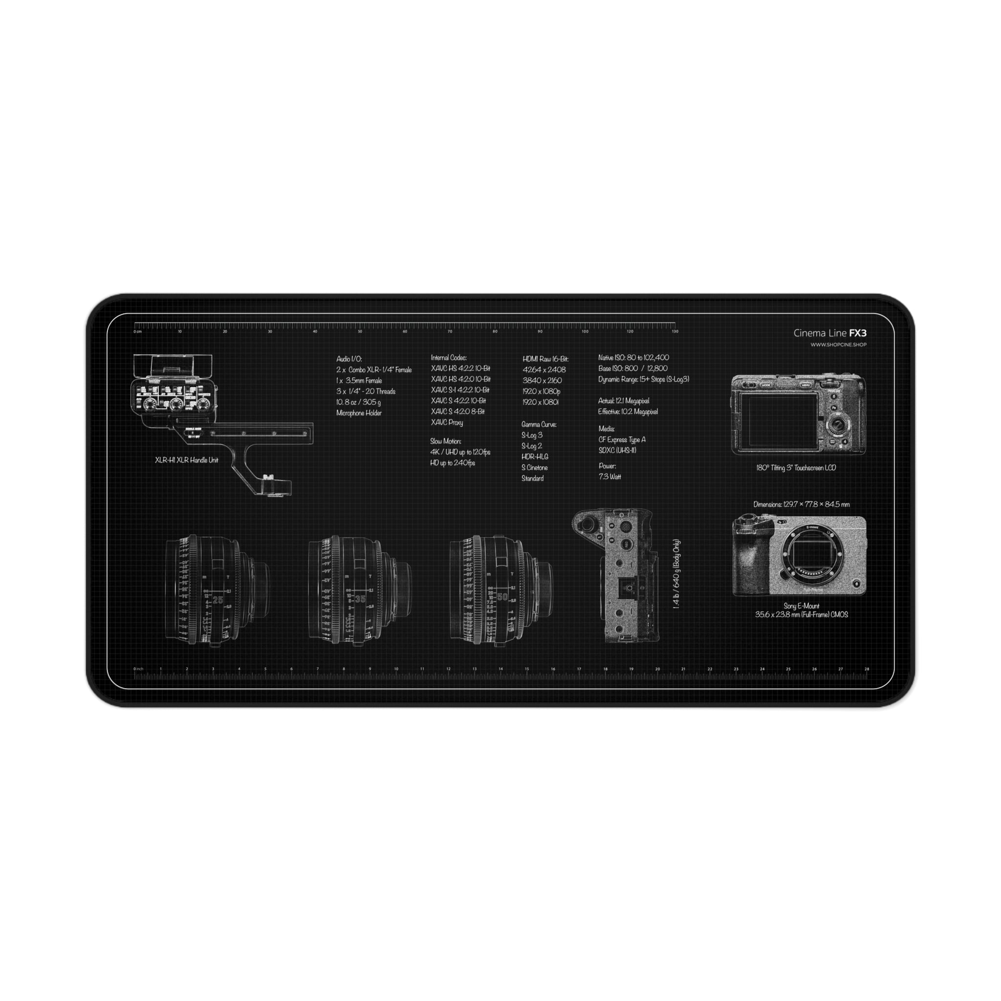 Cinema Line FX3 | Blackout Camera Mat
