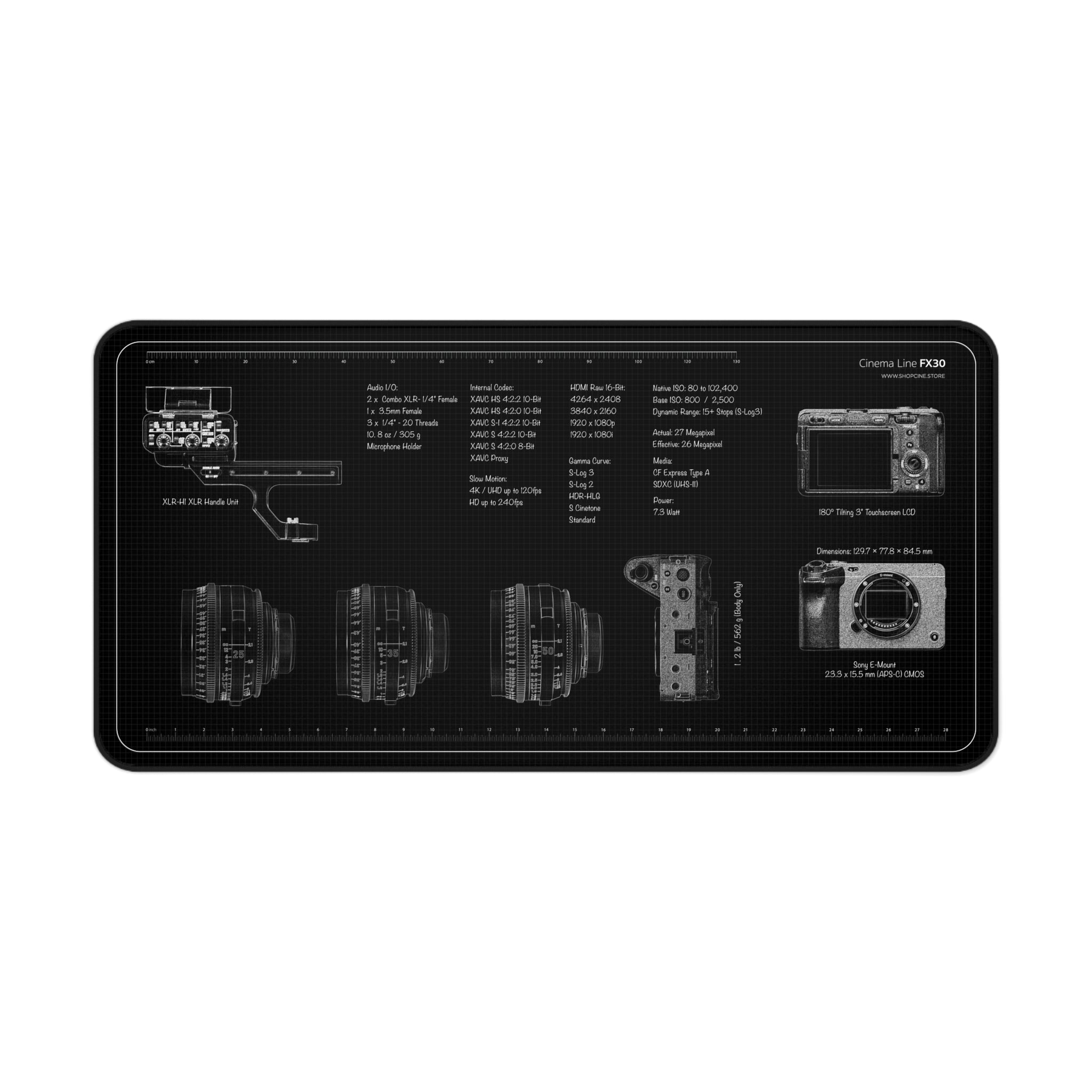 Cinema Line FX3 | Blackout Camera Mat