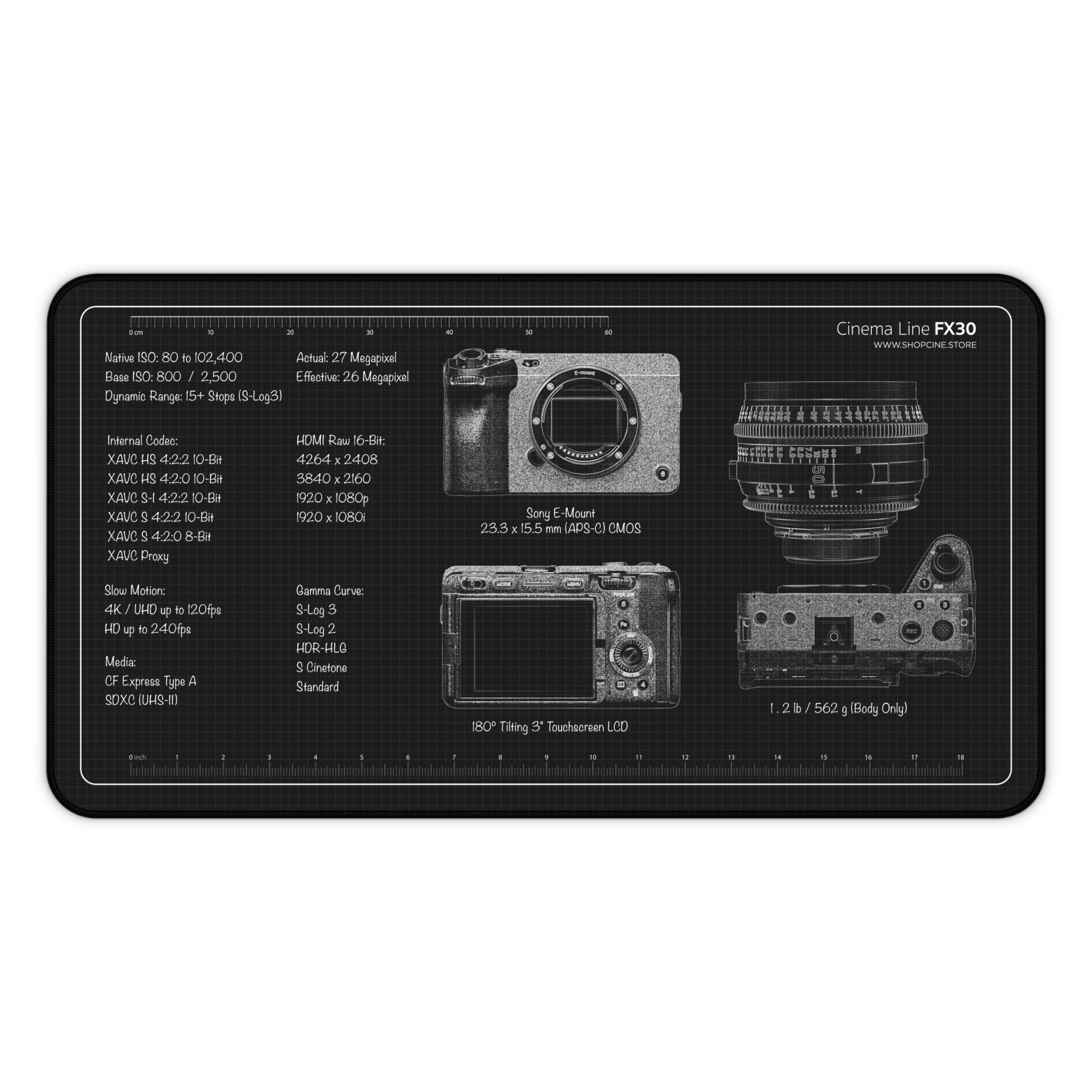 Cinema Line FX30 | Blackout Camera Mat