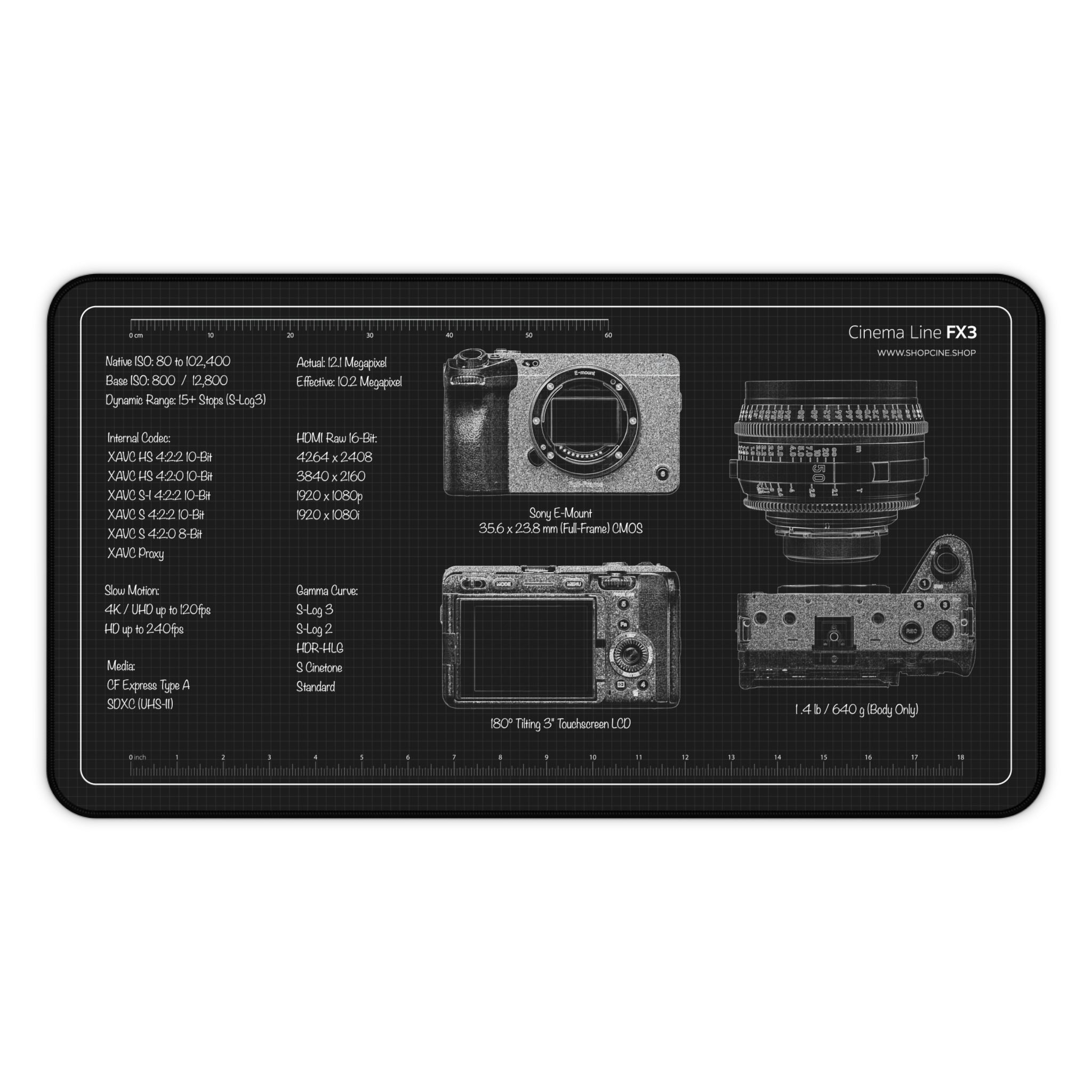 Cinema Line FX3 | Blackout Camera Mat