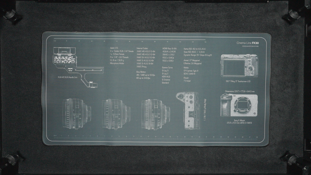 Cinema Line FX30 | Blackout Camera Mat